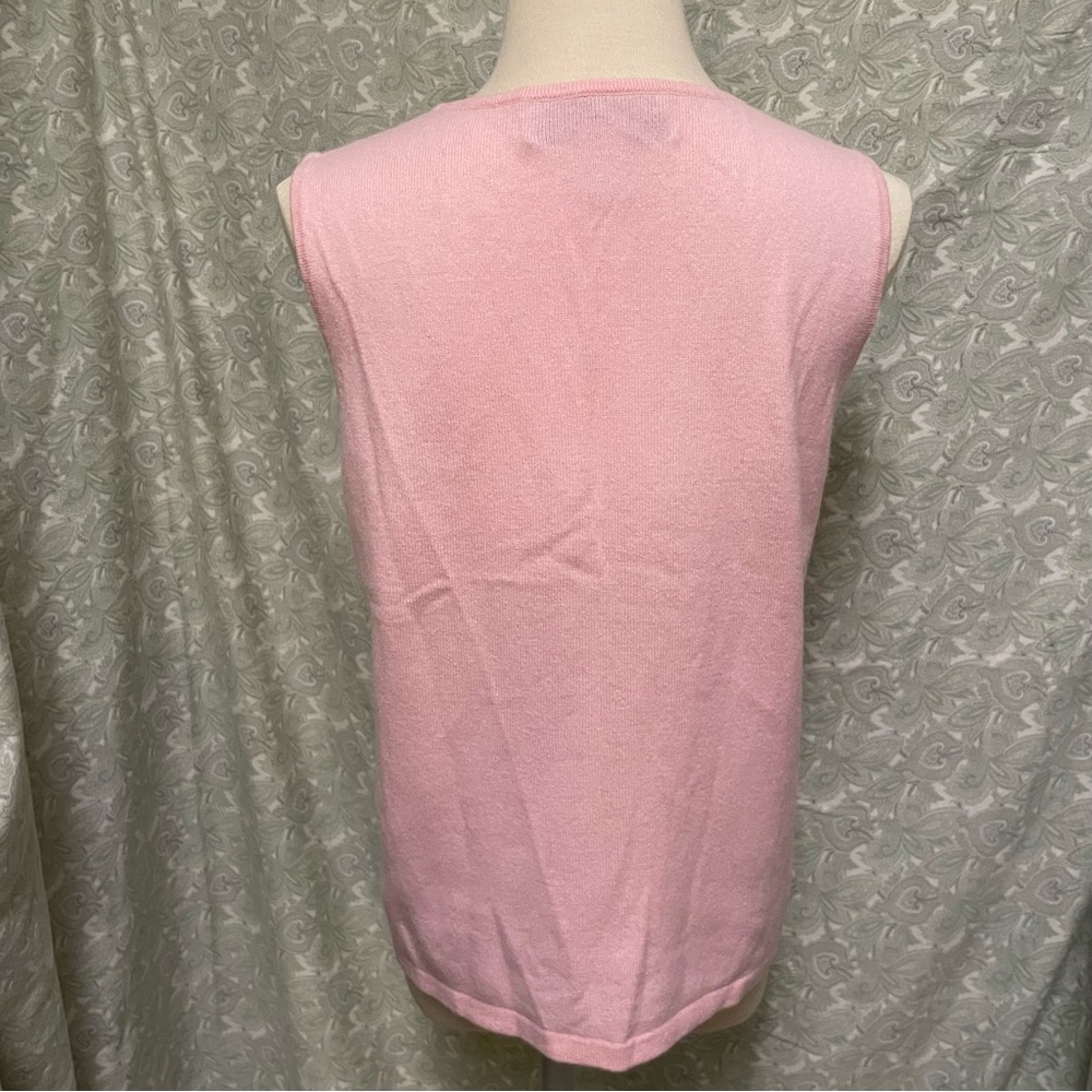 Precious Fibers Cashmere Sweater Vest (L) - Picture 3 of 7
